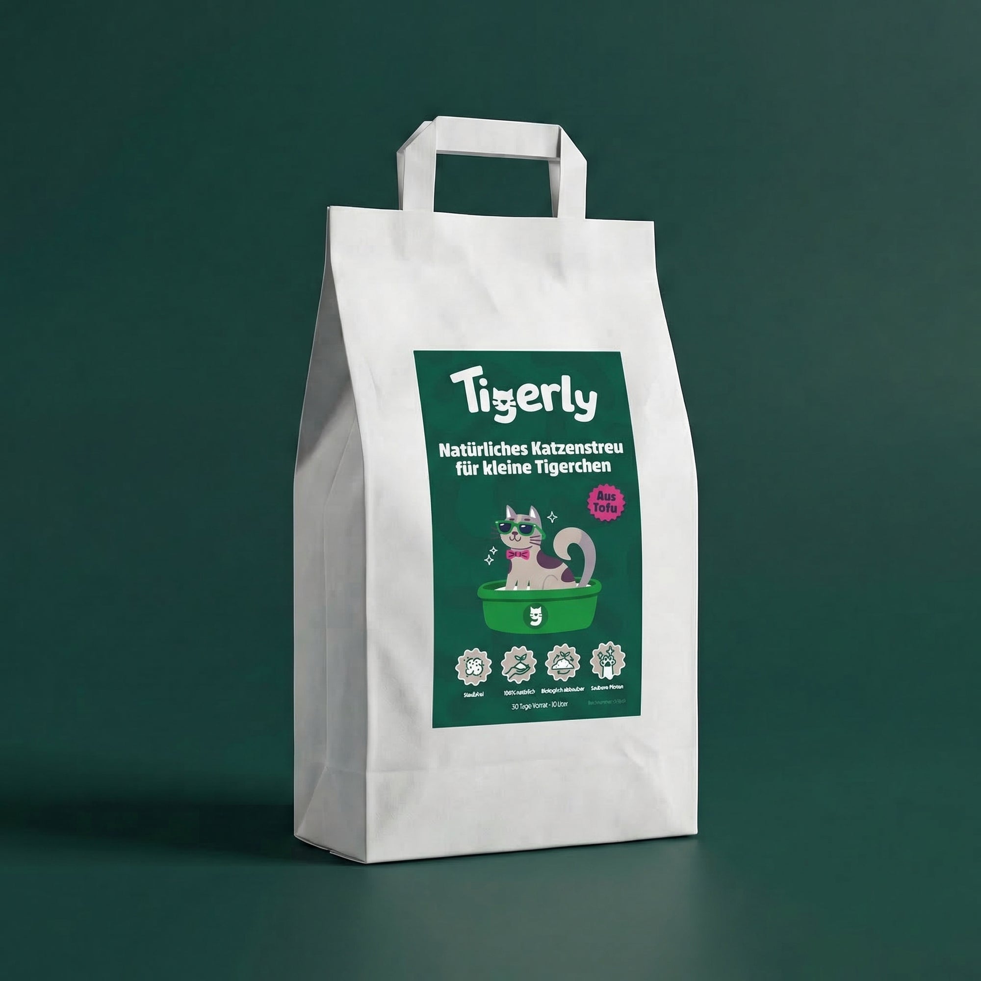 Tigerly Tofu Katzenstreu